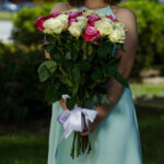 Букет из 25 роз нежный микс (Эквадор, 50 см) — изображение 4