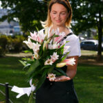 Букет из 5 розовых лилий — изображение 2