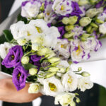 Букет из 7 лизиантусов микс — изображение 5