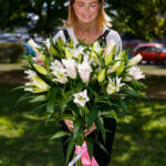 Букет из 9 лилий микс — изображение 2