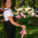 Букет из 7 лилий микс — изображение 2