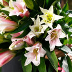 Букет из 7 лилий микс — изображение 8