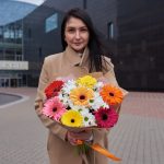 букет из гербер