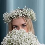 свадебный венок на голову