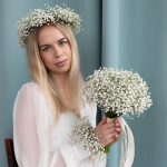 аксессуары невесты из гипсофилы