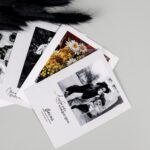 Открытка без повода черно-белый принт — изображение 4