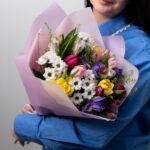 букет весенних цветов